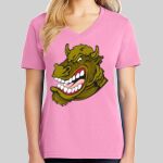 Ladies Core Cotton V Neck Tee Thumbnail