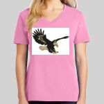 Ladies Core Cotton V Neck Tee Thumbnail