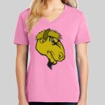 Ladies Core Cotton V Neck Tee Thumbnail