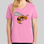 Ladies Core Cotton V Neck Tee Thumbnail