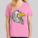 Ladies Core Cotton V Neck Tee Thumbnail