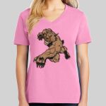 Ladies Core Cotton V Neck Tee Thumbnail