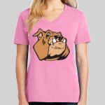 Ladies Core Cotton V Neck Tee Thumbnail