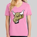 Ladies Core Cotton V Neck Tee Thumbnail