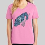 Ladies Core Cotton V Neck Tee Thumbnail