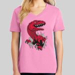 Ladies Core Cotton V Neck Tee Thumbnail