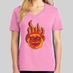 Ladies Core Cotton V Neck Tee Thumbnail