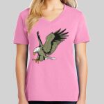 Ladies Core Cotton V Neck Tee Thumbnail