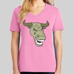 Ladies Core Cotton V Neck Tee Thumbnail