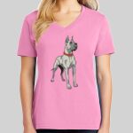 Ladies Core Cotton V Neck Tee Thumbnail