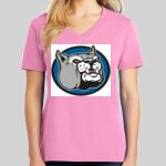 Ladies Core Cotton V Neck Tee Thumbnail