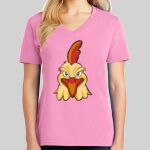 Ladies Core Cotton V Neck Tee Thumbnail