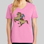 Ladies Core Cotton V Neck Tee Thumbnail