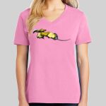Ladies Core Cotton V Neck Tee Thumbnail
