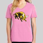 Ladies Core Cotton V Neck Tee Thumbnail