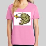 Ladies Core Cotton V Neck Tee Thumbnail