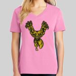 Ladies Core Cotton V Neck Tee Thumbnail