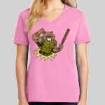 Ladies Core Cotton V Neck Tee Thumbnail