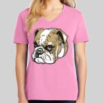 Ladies Core Cotton V Neck Tee Thumbnail