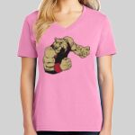 Ladies Core Cotton V Neck Tee Thumbnail