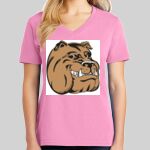 Ladies Core Cotton V Neck Tee Thumbnail