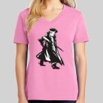 Ladies Core Cotton V Neck Tee Thumbnail