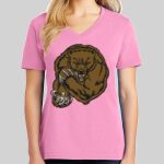 Ladies Core Cotton V Neck Tee Thumbnail