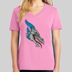 Ladies Core Cotton V Neck Tee Thumbnail