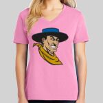 Ladies Core Cotton V Neck Tee Thumbnail