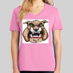 Ladies Core Cotton V Neck Tee Thumbnail