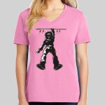 Ladies Core Cotton V Neck Tee Thumbnail