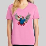 Ladies Core Cotton V Neck Tee Thumbnail