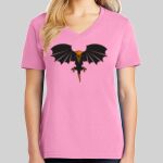 Ladies Core Cotton V Neck Tee Thumbnail