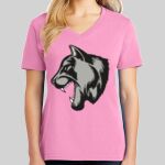 Ladies Core Cotton V Neck Tee Thumbnail