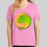 Ladies Core Cotton V Neck Tee Thumbnail