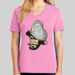 Ladies Core Cotton V Neck Tee Thumbnail