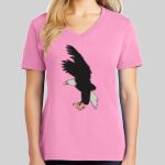 Ladies Core Cotton V Neck Tee Thumbnail