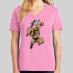 Ladies Core Cotton V Neck Tee Thumbnail