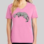 Ladies Core Cotton V Neck Tee Thumbnail