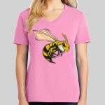 Ladies Core Cotton V Neck Tee Thumbnail