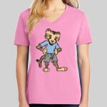 Ladies Core Cotton V Neck Tee Thumbnail