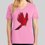 Ladies Core Cotton V Neck Tee Thumbnail