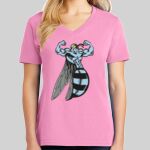 Ladies Core Cotton V Neck Tee Thumbnail
