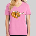 Ladies Core Cotton V Neck Tee Thumbnail