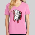 Ladies Core Cotton V Neck Tee Thumbnail