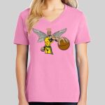 Ladies Core Cotton V Neck Tee Thumbnail