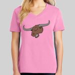 Ladies Core Cotton V Neck Tee Thumbnail