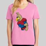 Ladies Core Cotton V Neck Tee Thumbnail