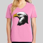 Ladies Core Cotton V Neck Tee Thumbnail