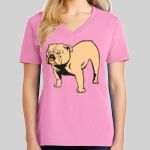 Ladies Core Cotton V Neck Tee Thumbnail